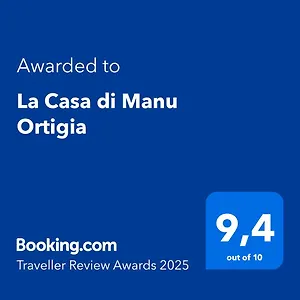 La Casa Di Manu Ortigia Holiday home Syracuse